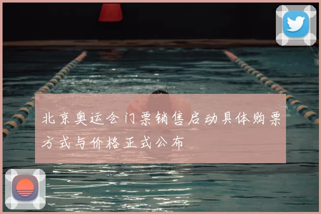北京奥运会门票销售启动具体购票方式与价格正式公布