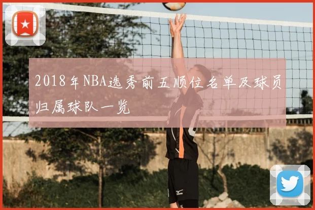 2018年NBA选秀前五顺位名单及球员归属球队一览